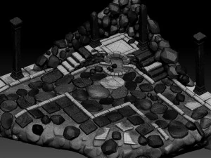 ruin 3D Model