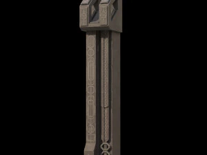 fantasy column 3D Model