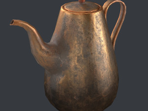 old teapot 3D Model