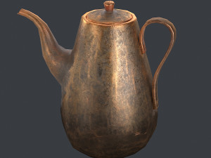 old teapot 3D Model