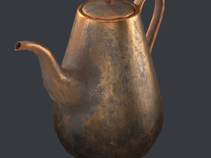 old teapot 3D Model