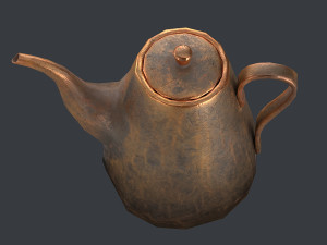 old teapot 3D Model