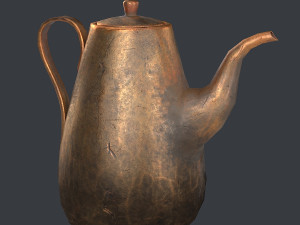 old teapot 3D Model