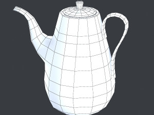 old teapot 3D Model