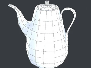 old teapot 3D Model