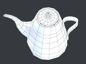 old teapot 3D Model