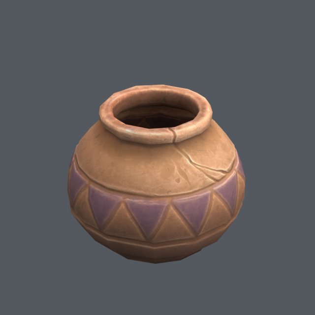 cartoon jug 3D Model .c4d .max .obj .3ds .fbx .stl .blend 