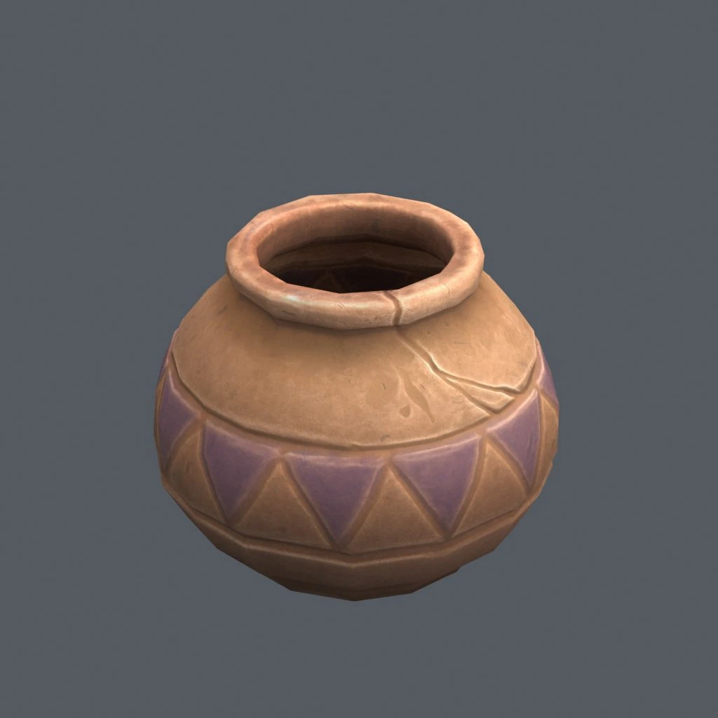 cartoon jug 3D Model .c4d .max .obj .3ds .fbx .stl .blend 