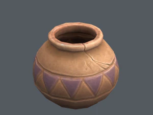 cartoon jug 3D Model