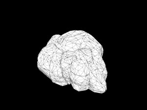 stylized rock 3D Model