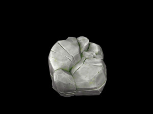 stylized rock 3D Model