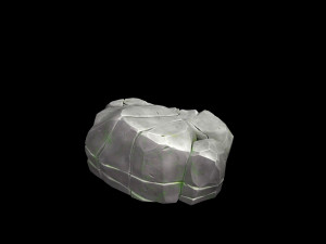 stylized rock 3D Model