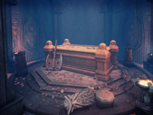 tomba vichinga Modello 3D