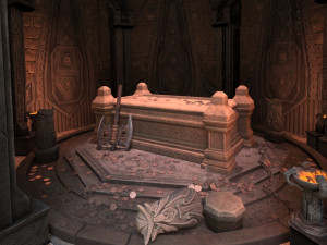 viking tomb 3D-Modell