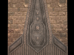celtic wall 3D Model