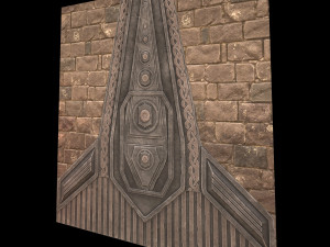 celtic wall Modelo 3D