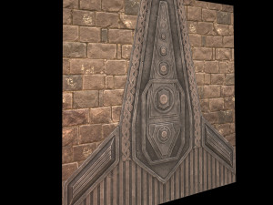 celtic wall Modelo 3D