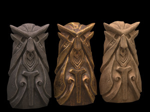 totem Modèle 3D