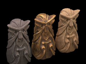 totem Model 3D