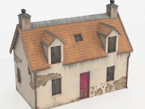 old house 3D Model