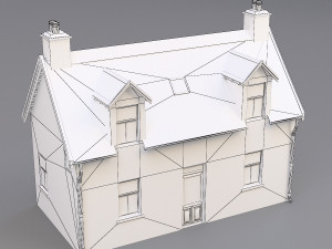old house 3D Model