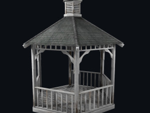 old gazebo 3D 模型
