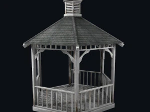 old gazebo 3D Model