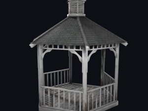 old gazebo 3D 模型