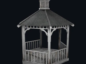 old gazebo 3D Model