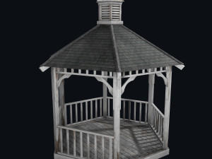 old gazebo 3D 模型