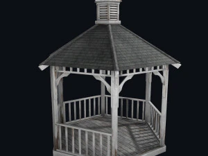 old gazebo 3D Model