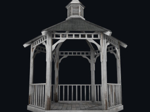 old gazebo 3D 模型