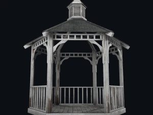 old gazebo 3D Model