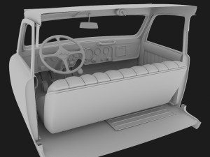 antique car Model 3D