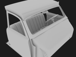 antique car Model 3D