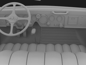 antique car Model 3D