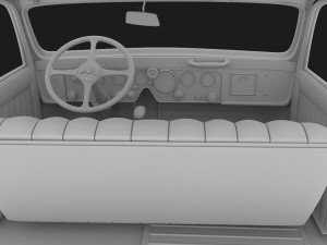 antique car Model 3D
