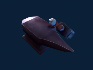 3d hammer and anvil 3D Модель