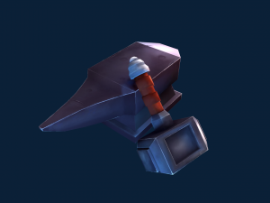 3d hammer and anvil 3D Модель