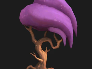 stylized tree 3D Model