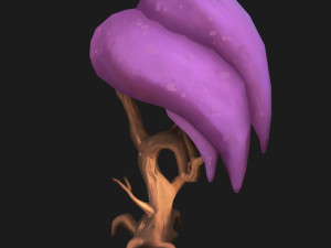 stylized tree 3D Model