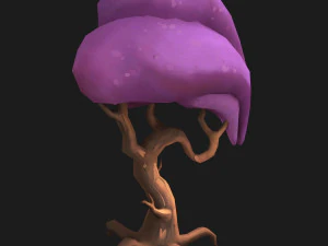stylized tree 3D Model