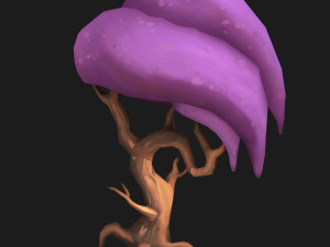 stylized tree 3D Model