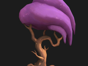 stylized tree 3D Model