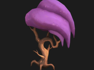 stylized tree 3D Model