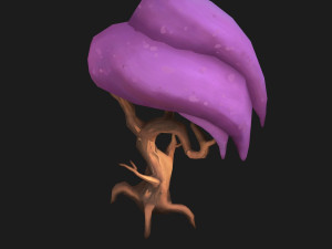 stylized tree 3D Model
