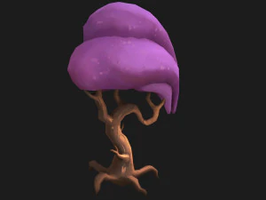 stylized tree 3D Model