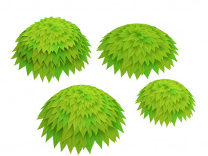 leaf cartoon 3D Model