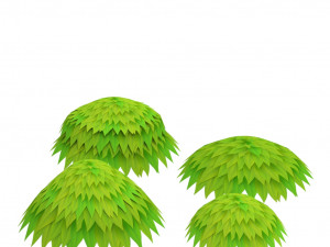 leaf cartoon Model 3D