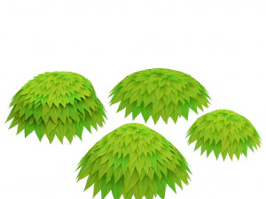 leaf cartoon 3D Model